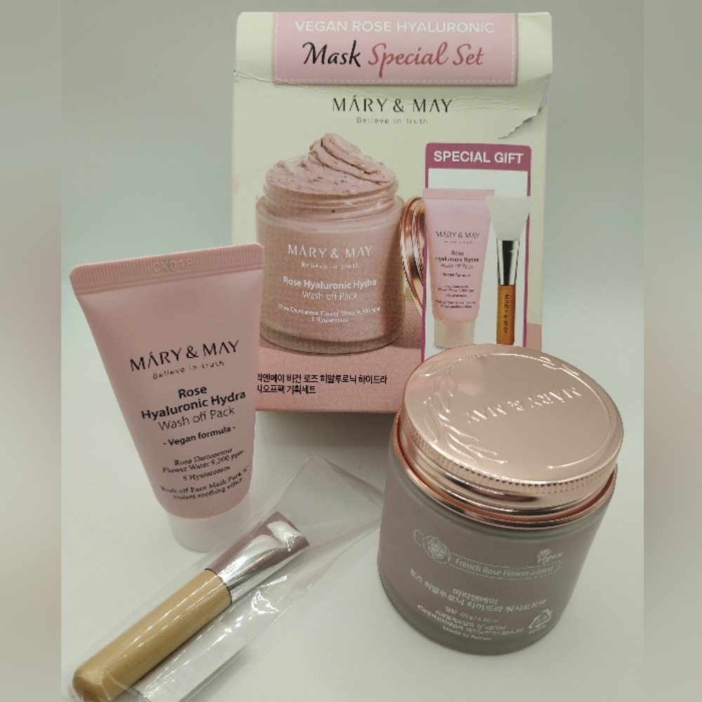 Mary & May Rose Hyaluronic Hydra Mask Set - Picture 2 of 12